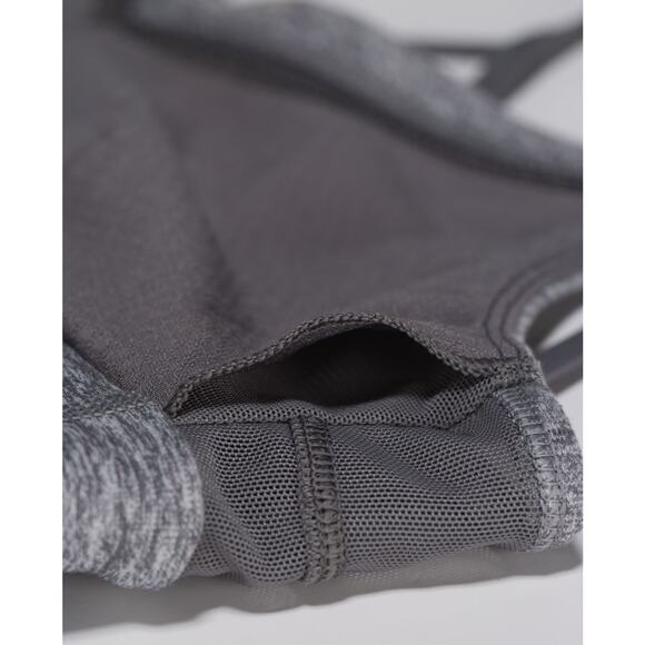 LULULEMON Just Breathe Tank Sz 6 Heathered Slate - Picture 7 of 11